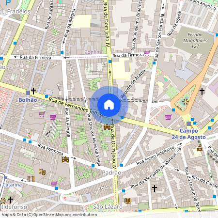 Rua de Dom João IV, Porto, Braga 4000-303