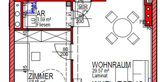 barrierefreie Wohnung in Groß Siegharts - Foto 3