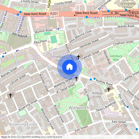 Mansfield Point, Trafalgar Place, Rodney Road, Elephant & Castle, London, SE17