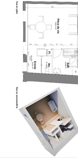 A LOUER - NANTES BUTTE SAINTE-ANNE - GRAND T1 AU CALME DE 29.91M² AVEC PARKING - Photo 1