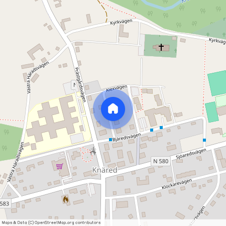 Alex väg 6 A, Knäred