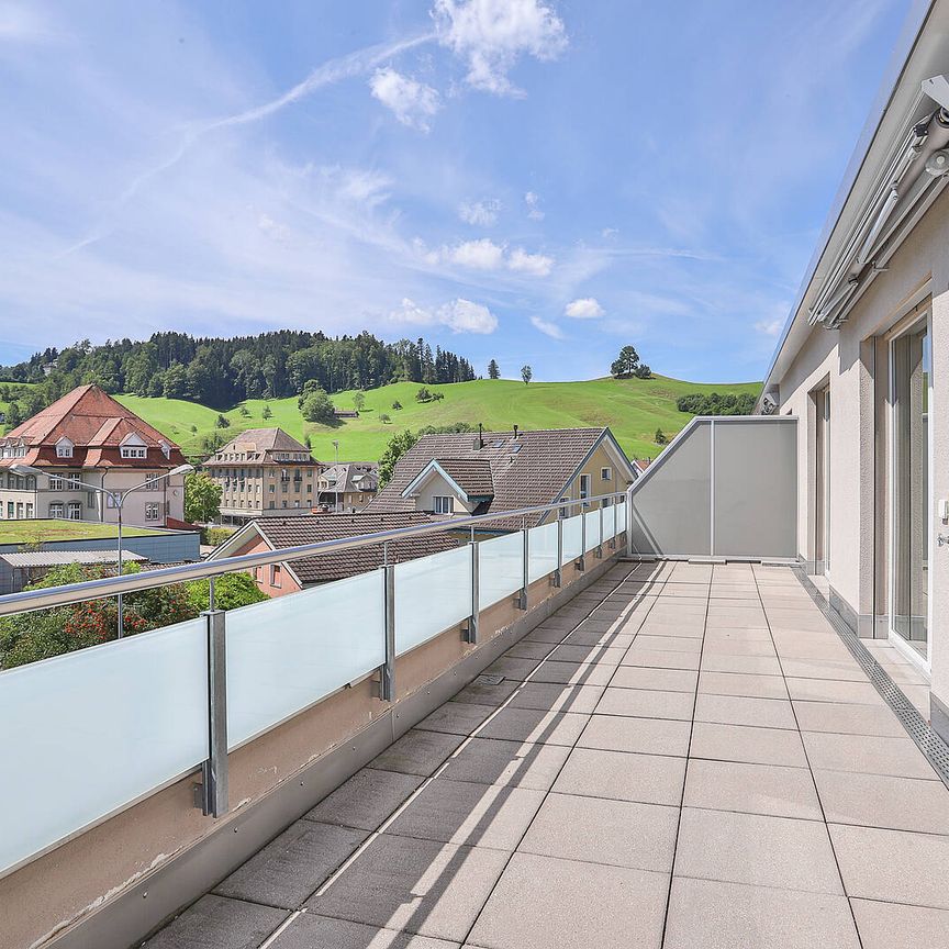 Schöne Attikawohnung mit zwei Terrassen - Photo 1