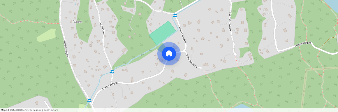 Enkärrsvägen, Ingarö