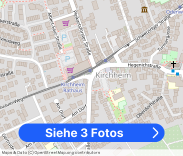 Gepflegte 2-Zimmer Wohnung im EG in Heidelberg-Kirchheim - Foto 1