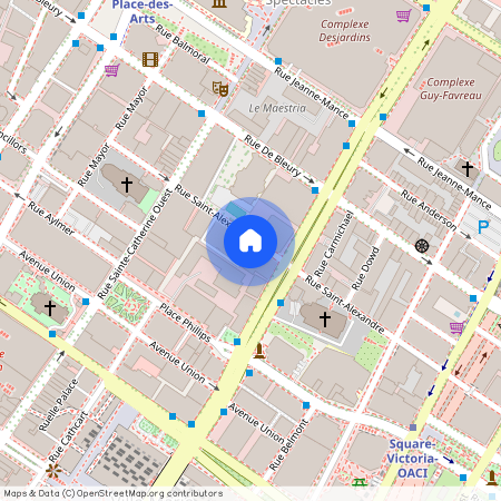1180 Rue Saint-Alexandre, Ville-Marie, Ville-Marie, Ile de Montréal, H3B 1A6