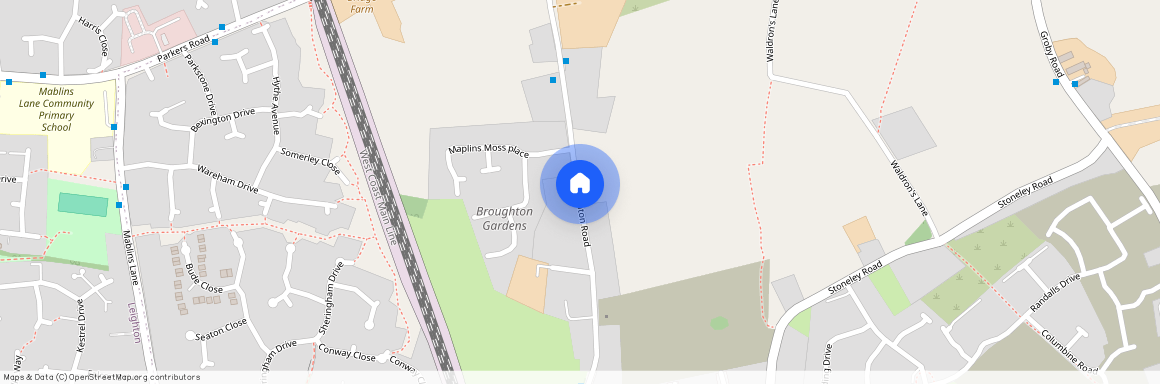 Broughton Road, Crewe, CW1