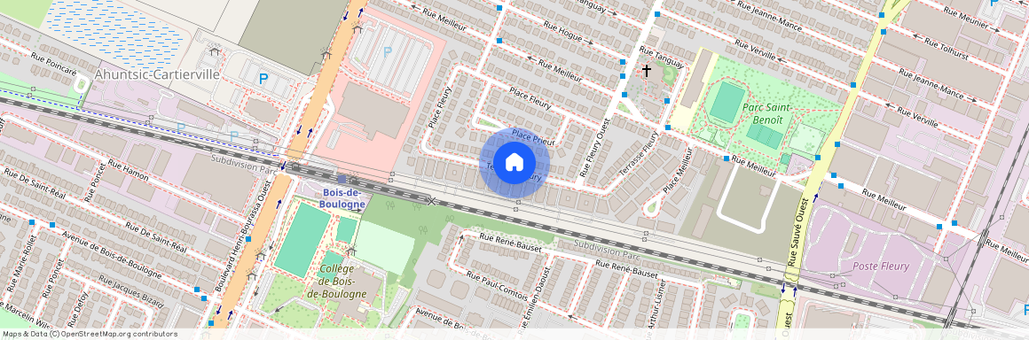 Terrasse Fleury, Ahuntsic-Cartierville, Ahuntsic-Cartierville, Ile de Montréal, H3L 3T3