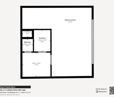 Pronájem bytu 1+kk 30 m2 - Fotografie 6