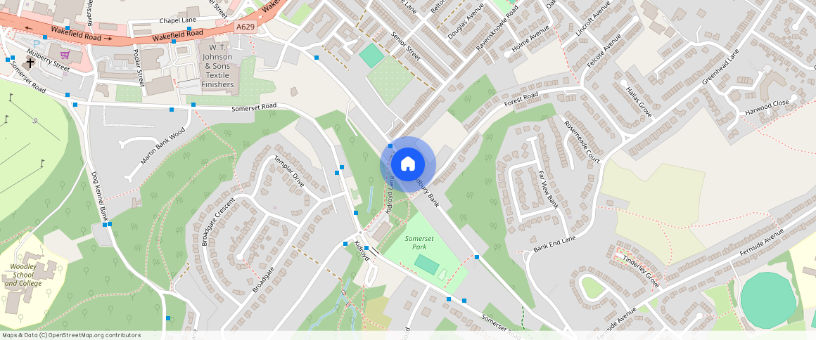 Almondbury Bank, Almondbury, Huddersfield, Yorkshire, HD5 8EX