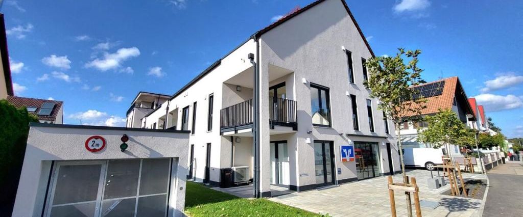 +++NU-Burlafingen, 2-Zi.-Mietwohnung, 58,92 m² Wfl., EG, Terrasse, Garten, Küche, TG+++ - Foto 1