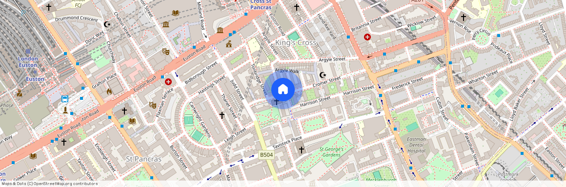 Cromer Street, Bloomsbury, London, WC1H