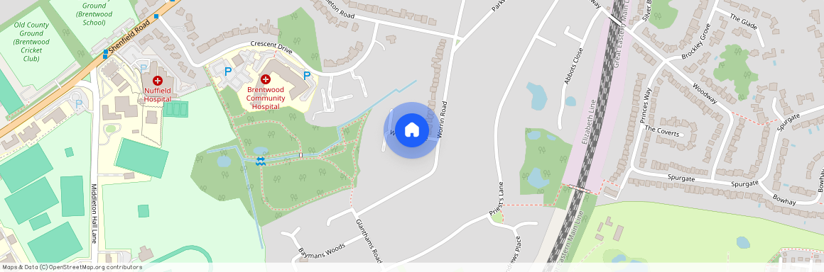 WORRIN CLOSE - SHENFIELD, Brentwood