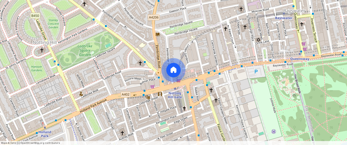 Radford House, ** Pembridge Gardens, Notting Hill, London, W2 4EE