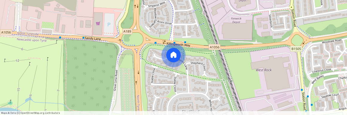 Paddock Lane, Killingworth, NE12