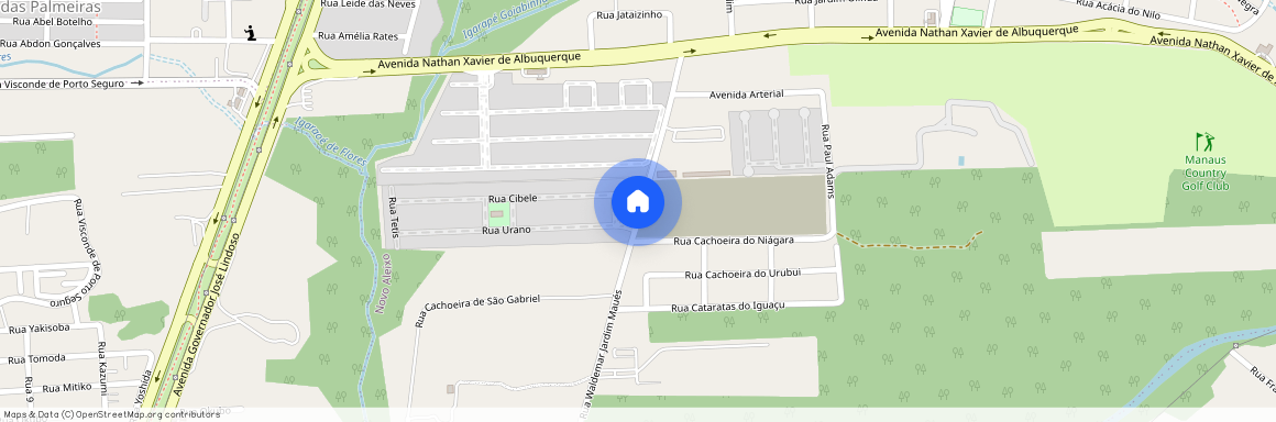 Rua Waldemar Jardim Maués, Novo Aleixo, Manaus, AM, 69098455