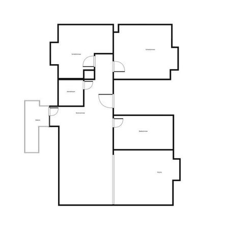 Perfekt für Sie – 3-Zimmer mit 83 qm und Balkon im DG ohne Aufzug - Foto 2