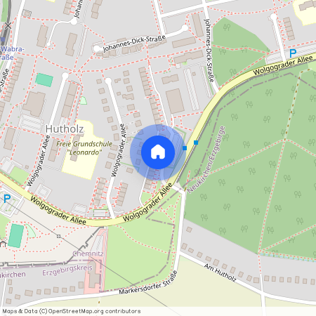 Wolgograder Allee 62, 1.OG Links, 09123 Sachsen - Chemnitz