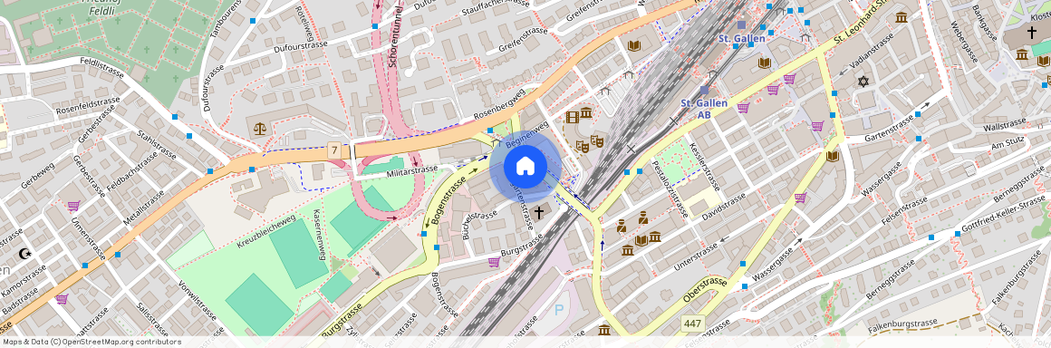 9000, St. Gallen, Sankt-Leonhard-Strasse, 75