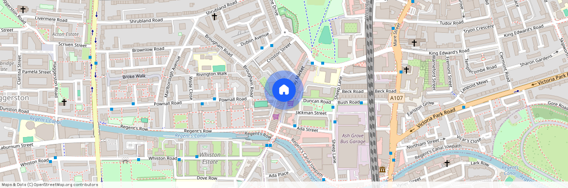 London Fields, Hackney, London, E8