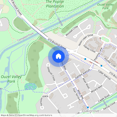 Atlas Way, Oakgrove, Milton Keynes, Buckinghamshire, MK10