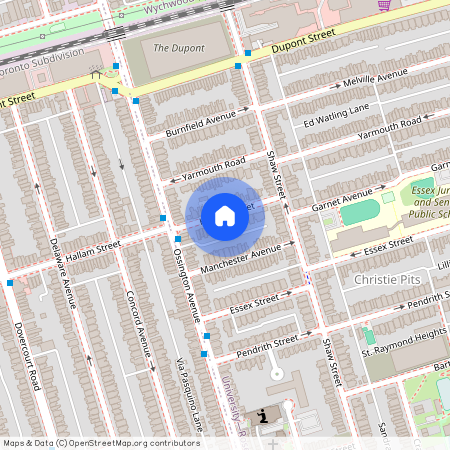 31 Hallam Street nd Floor, Toronto