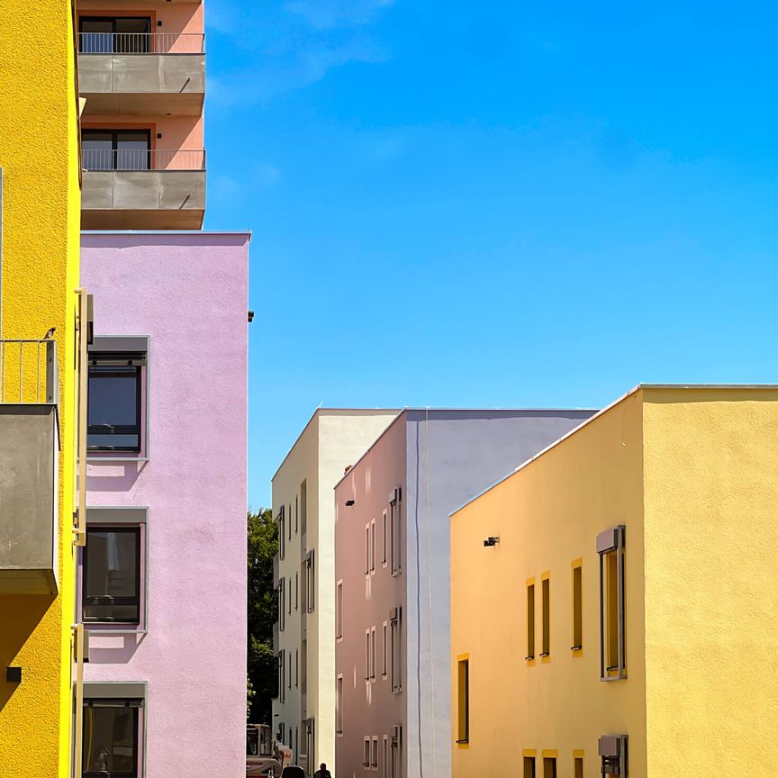 Erstbezug: Geräumige 3-Zimmerwohnung mit großem südseitigen Balkon im 3. OG - Photo 1