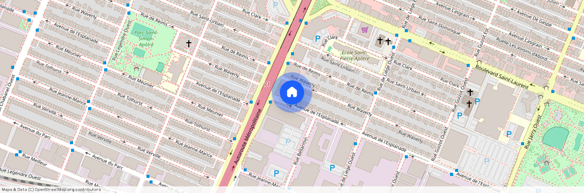 8673 Av. de l'Esplanade, Montréal (Villeray, QC H2P