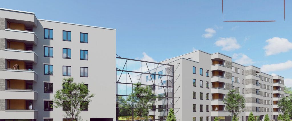 3-Zimmer-Wohnung mit Terrasse oder Balkon und moderner Einbauküche - Foto 1