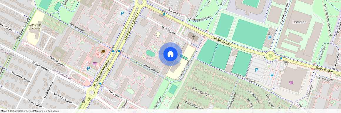 Stensjögatan 8, Bellevuegården