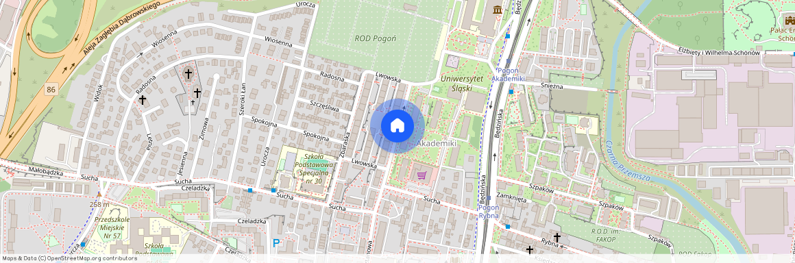 ul. Lwowska, Pogoń, Sosnowiec, śląskie