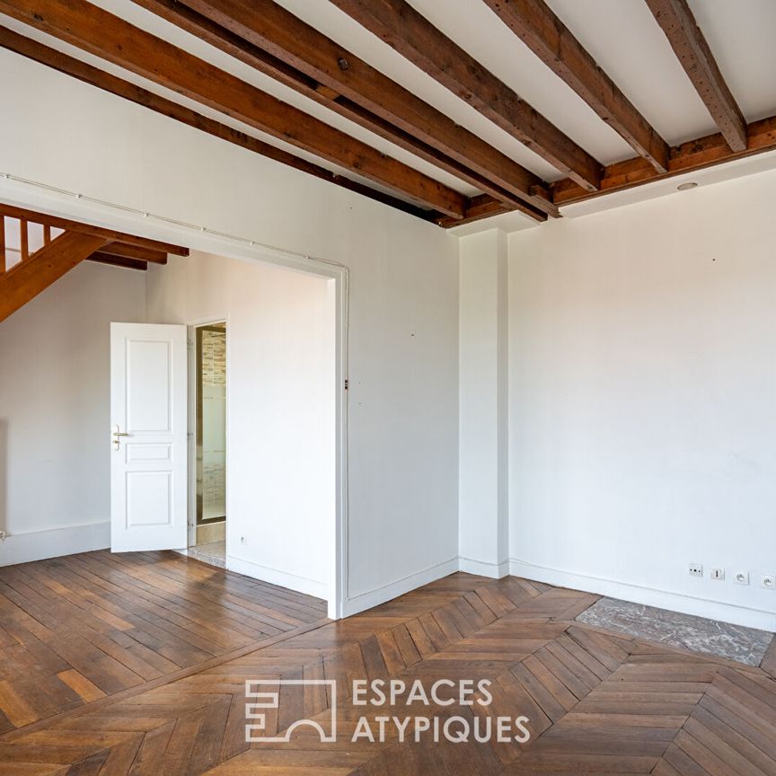 Duplex atypique en dernier étage - Photo 1