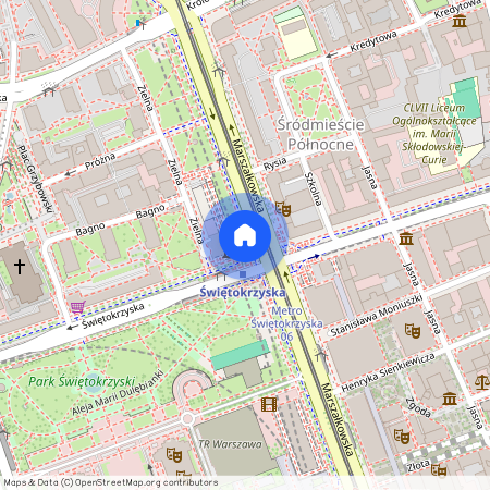 Warszawa Śródmieście, Świętokrzyska