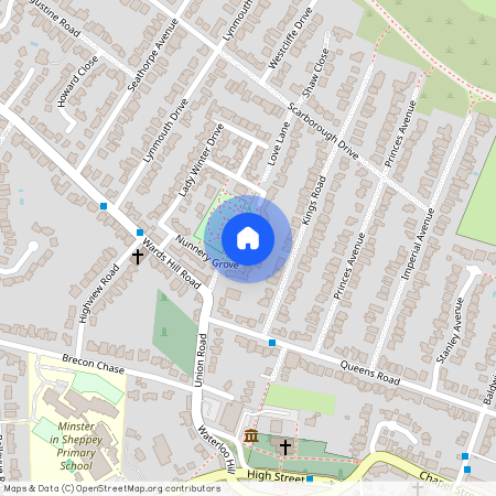 Nunnery Grove, Minster On Sea, ME12