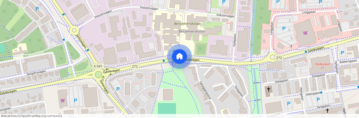 Gävlevägen, Sandviken