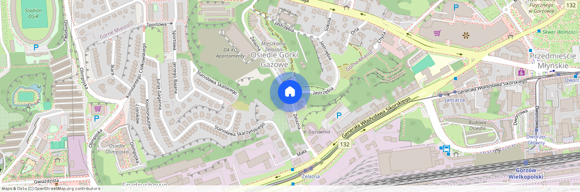 ul. Żelazna, Słoneczne, Gorzów Wielkopolski, lubuskie