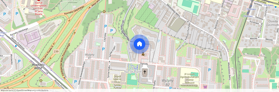 ul. Ogrody, Wyżyny, Bydgoszcz, kujawsko-pomorskie