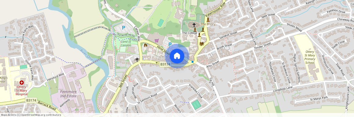 Hind Street, Ottery St. Mary, Devon, EX11