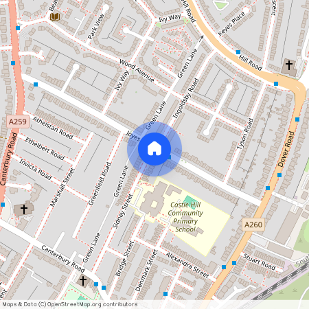 Sidney Street, Folkestone, CT19