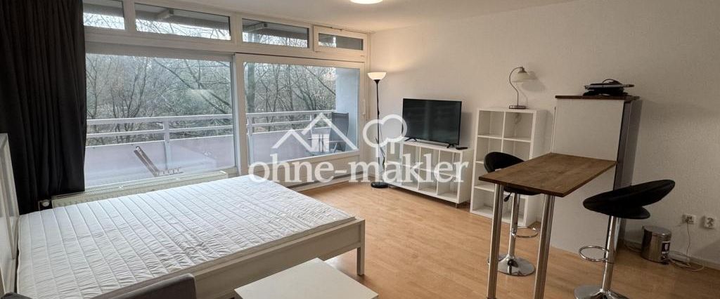 Möblierte 1-Zimmer-Wohnung in Osdorf - Foto 1