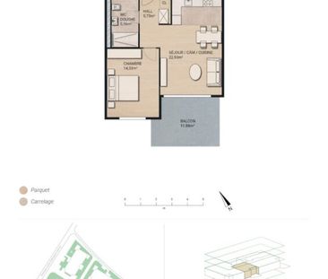 Bel appartement récent de 2.5 pièces - Photo 4