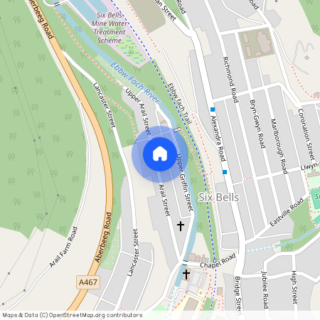 Arail Street, Six Bells, Abertillery