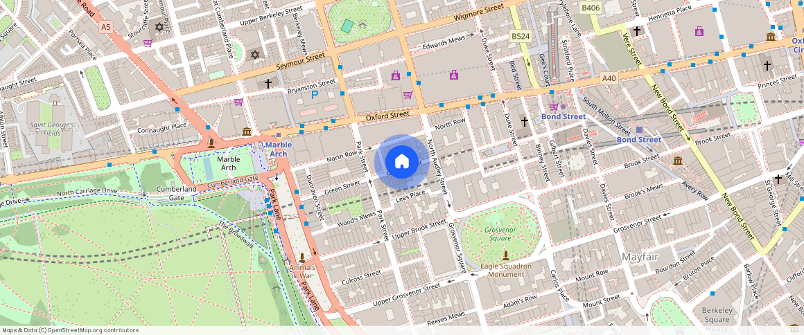 Green Street, W1K, London