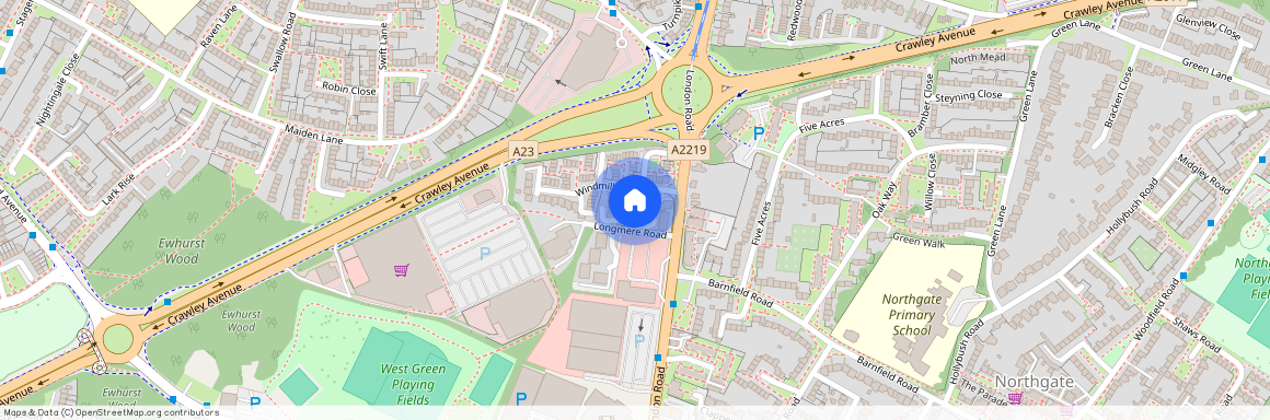 Connaught Gardens, Crawley, RH10