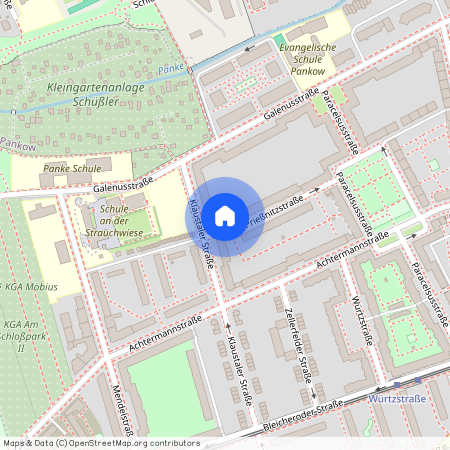 Prießnitzstr. 10, 13187 Berlin OT Pankow, Zur Karte