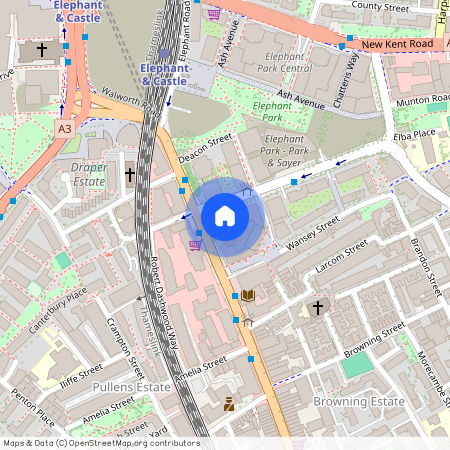 Walworth Road, Elephant And Castle, SE17