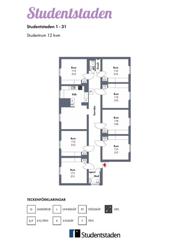 Studentstaden 24, 75233, Uppsala - Foto 4