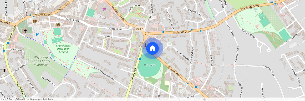 Queens Road, Weybridge, Surrey, KT13