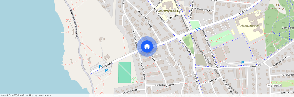 Krabbes väg, Varberg