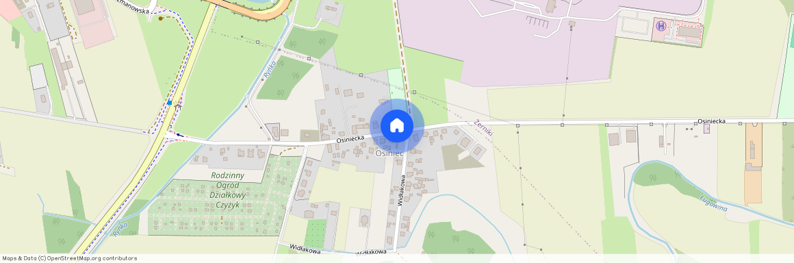 ul. Osiniecka, Osiniec, Fabryczna, Wrocław, dolnośląskie