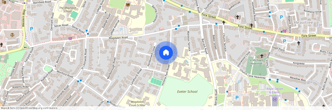 Victoria Park Road, Exeter, Devon, EX2